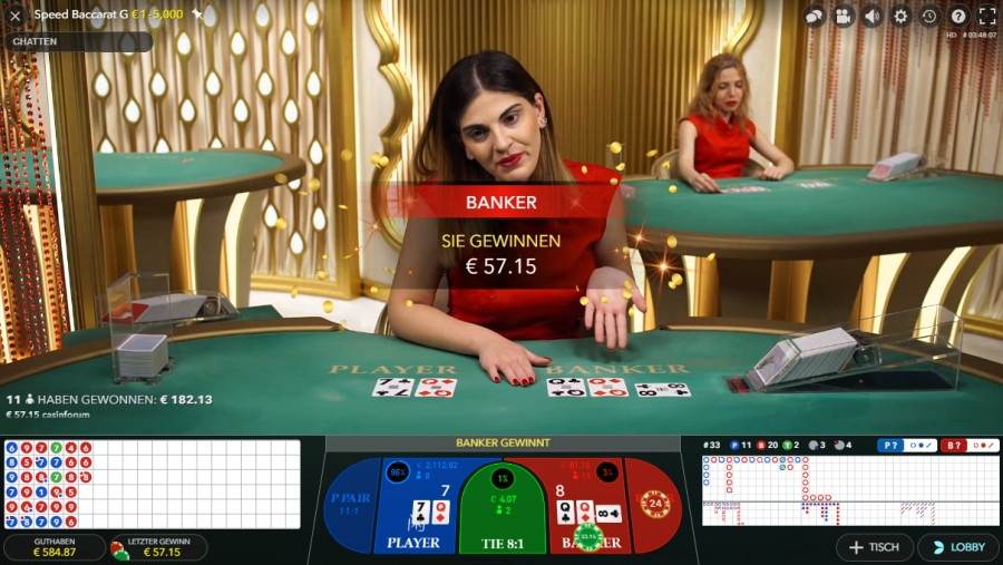 Ist Baccarat das bessere Roulette?