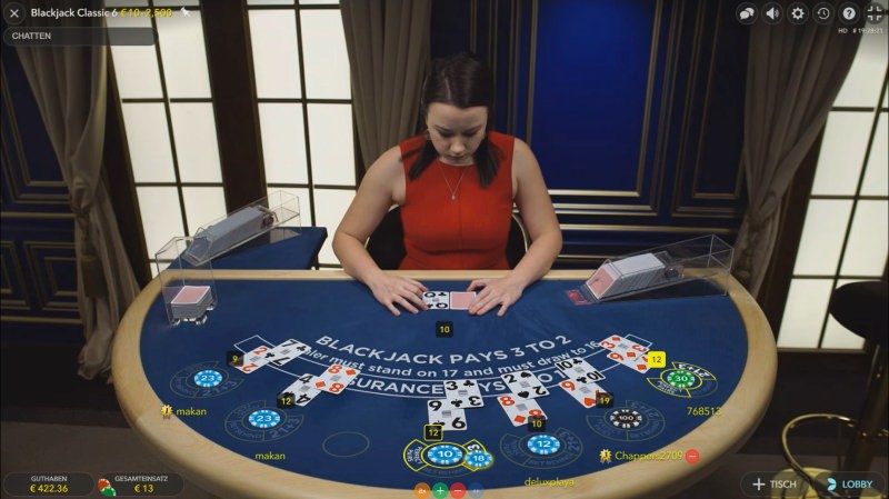 Live Casinos gestestet - 10 verschiedene Evolution-Casinos an einem Tag