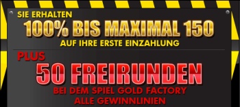 Red Flush 100% Bonus und 50 Freispiele