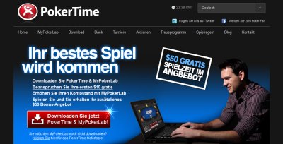 Poker Time Cash Game und Heads-Up getestet