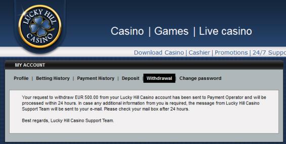 Lucky Hill Casino mit Live Dealer Games