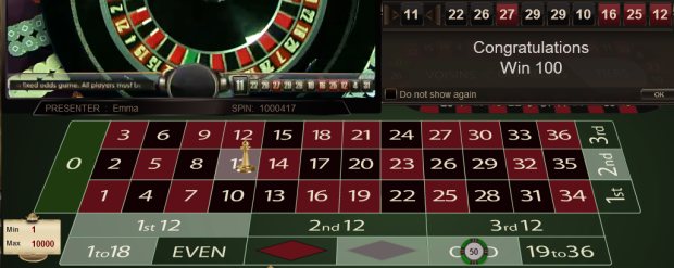 Smart Live Casino Roulette getestet