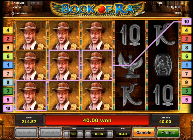 Book of Ra Casinotest - 1000fache Auszahlung beim Freispiel