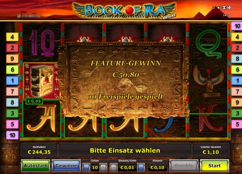 Book of Ra 20.000 gespielte Runden - Real Game Novoline Casinotest