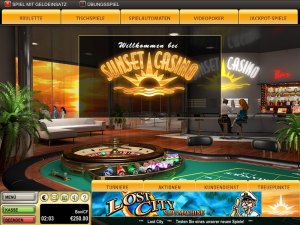 Sunset Casino Test