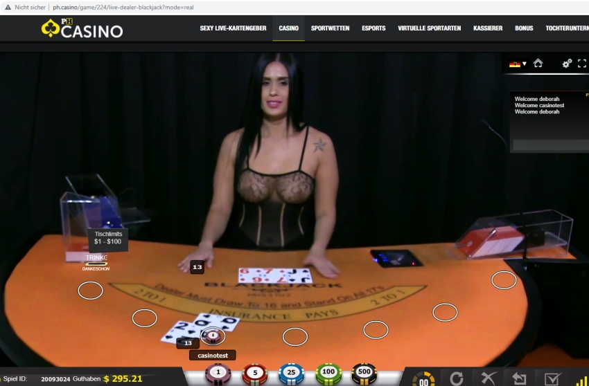 PH Casino - Livecasino getestet