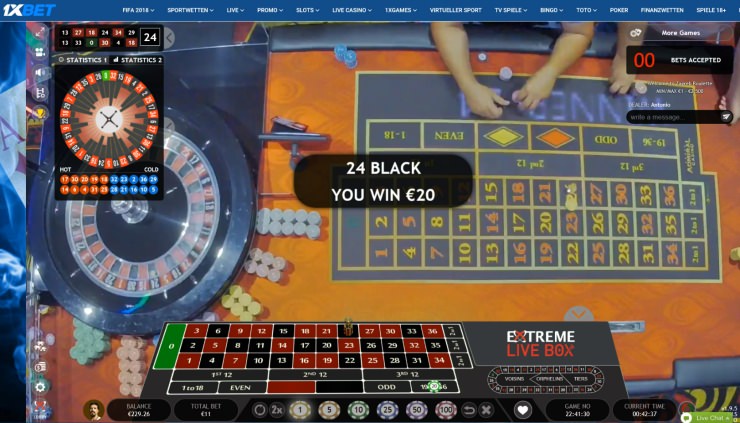 Casinos mit meisten Live Dealern