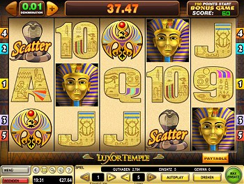 CasinoClub mit Book of Sphinx